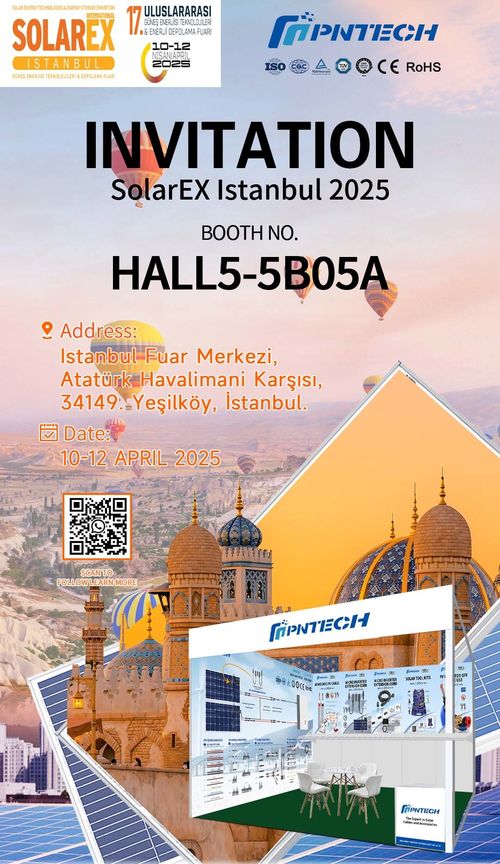 Latest company news about Rất vui khi được triển lãm tại Solarex Istanbul 2025!