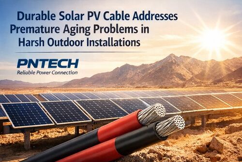 Latest company news about Cáp năng lượng mặt trời PV bền vững giải quyết các vấn đề lão hóa sớm trong các thiết bị ngoài trời khắc nghiệt